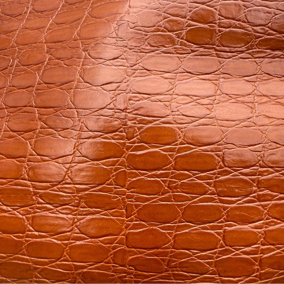 Salvatore Ferragamo Embossed Leather Tote Bag Authentic - Picture 7 of 16